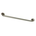 Kingston Brass GLDR814308 30-Inch X 1-1/4-Inch OD ADA Grab Bar, Brushed Nickel GLDR814308